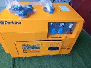 Yellow Single Phase Generator Perkins House Generator 10kva