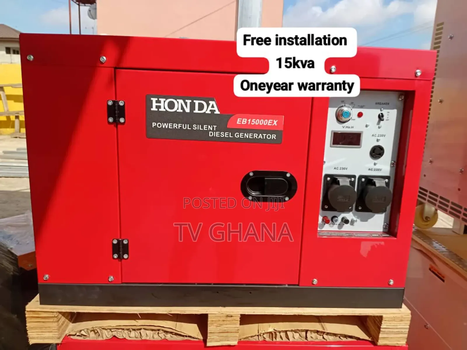Auto Amp 15kva Honda