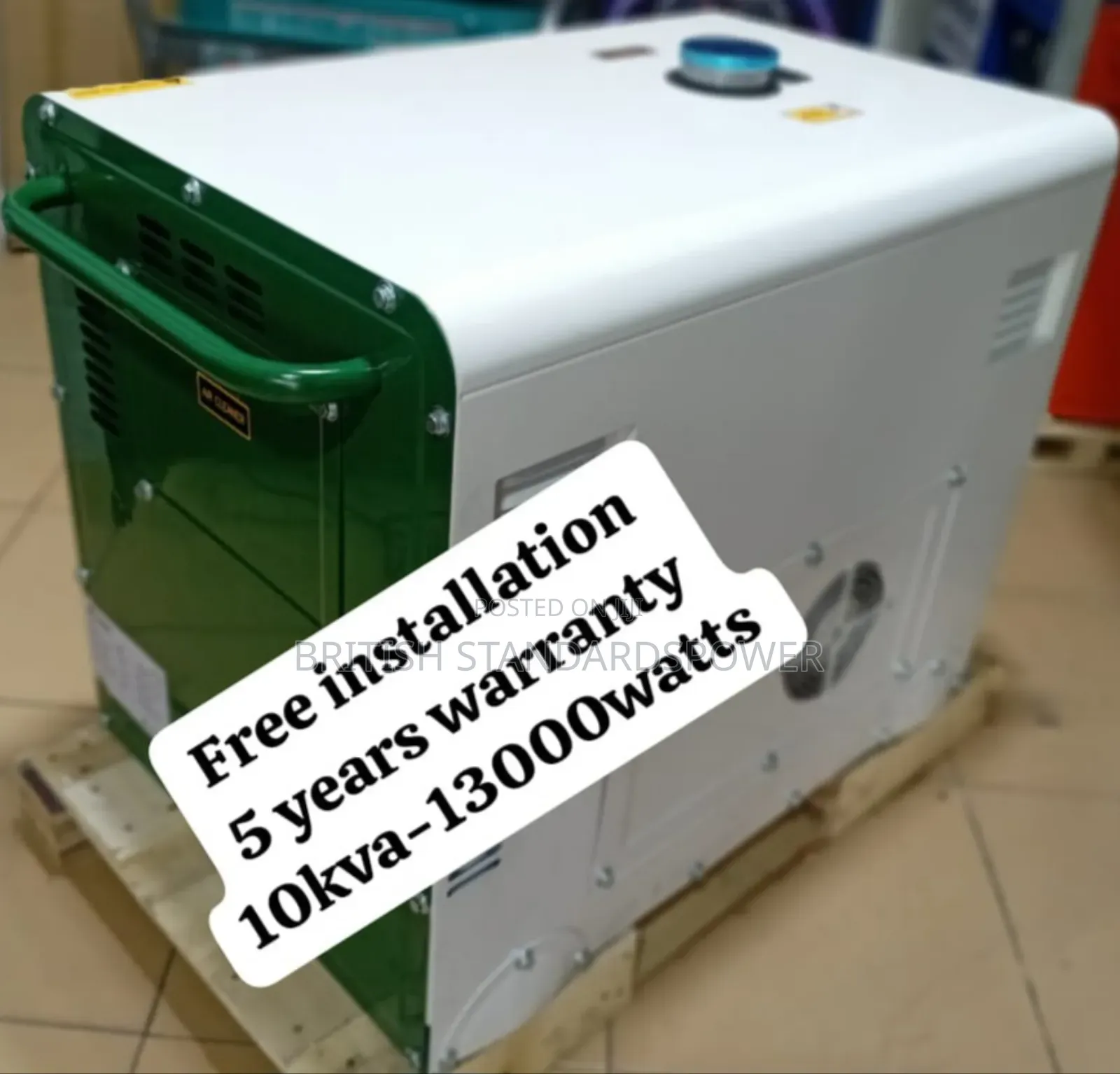 Large Output Source 10kva Diesel Generator