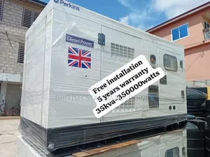 Power Stability 35kva Silent Diesel Generator