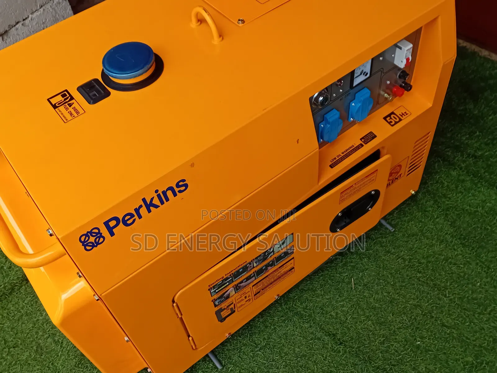 Dynamic 10kva Perkins 50hz Diesel Generator