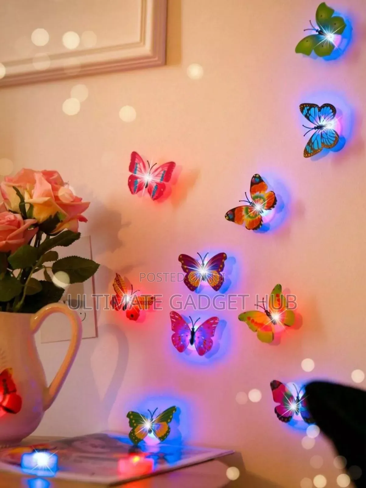 3d Led Butterfly Decoration