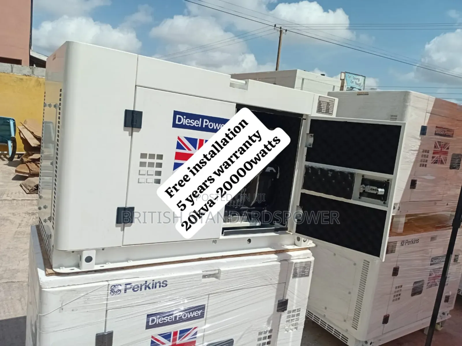 Power Stability 20kva Diesel Generator