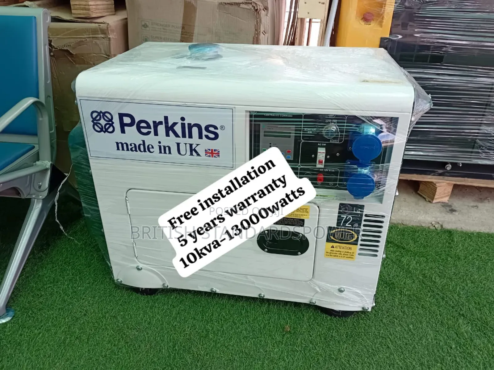 10kva Diesel Generator With High Copper Content Alternator