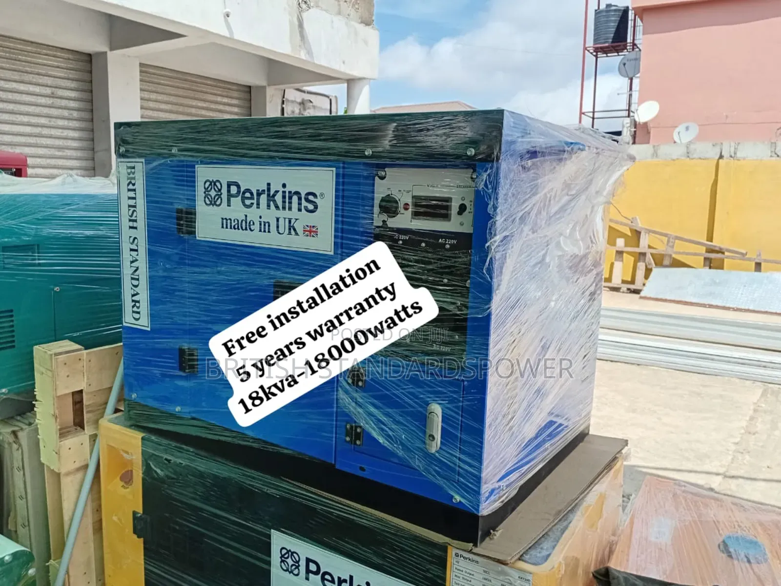 Sound Dampening 18kva Diesel Generator