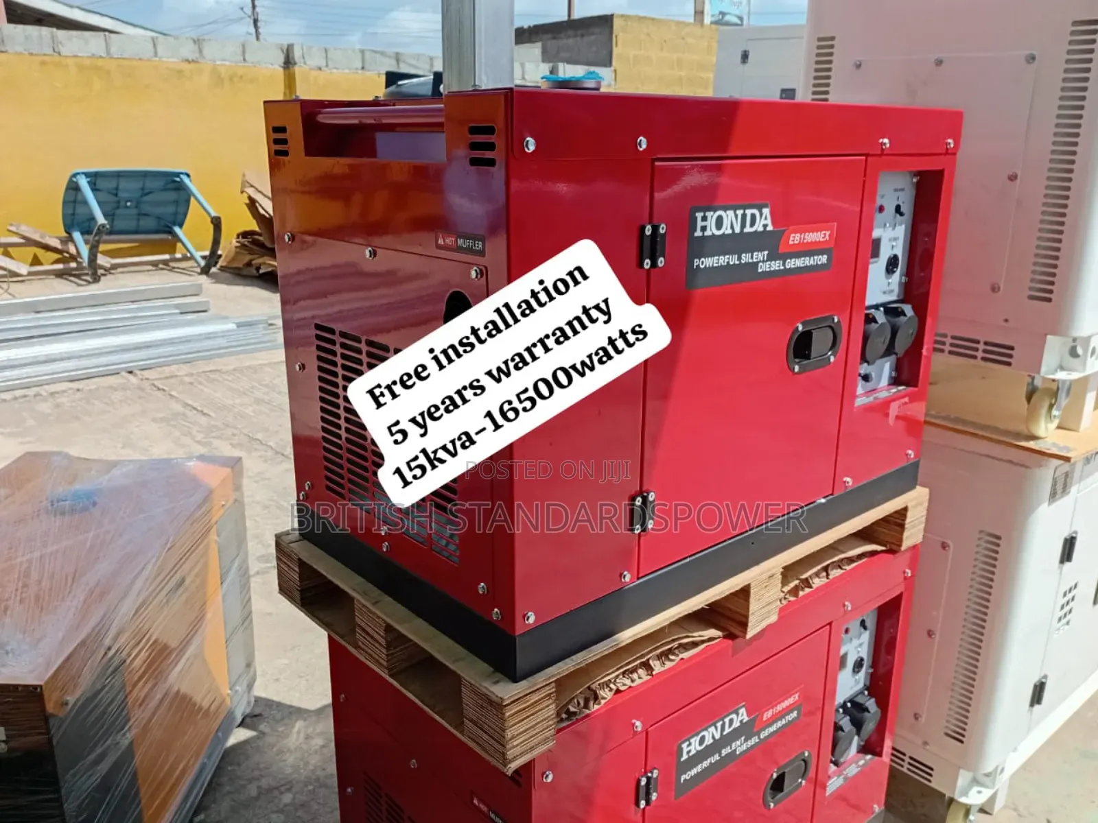 Wireless Start 15kva Diesel Generator