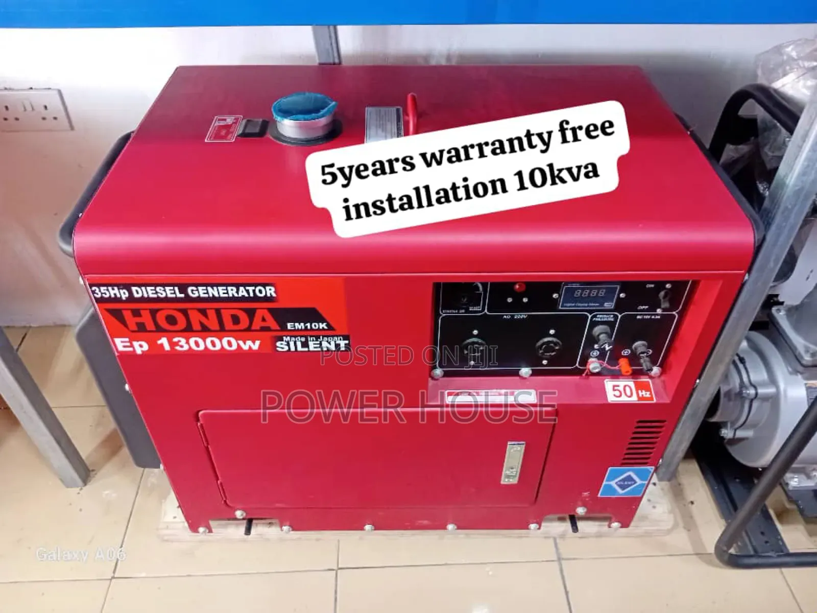 Zephrion Honda Diesel Generator 10kv