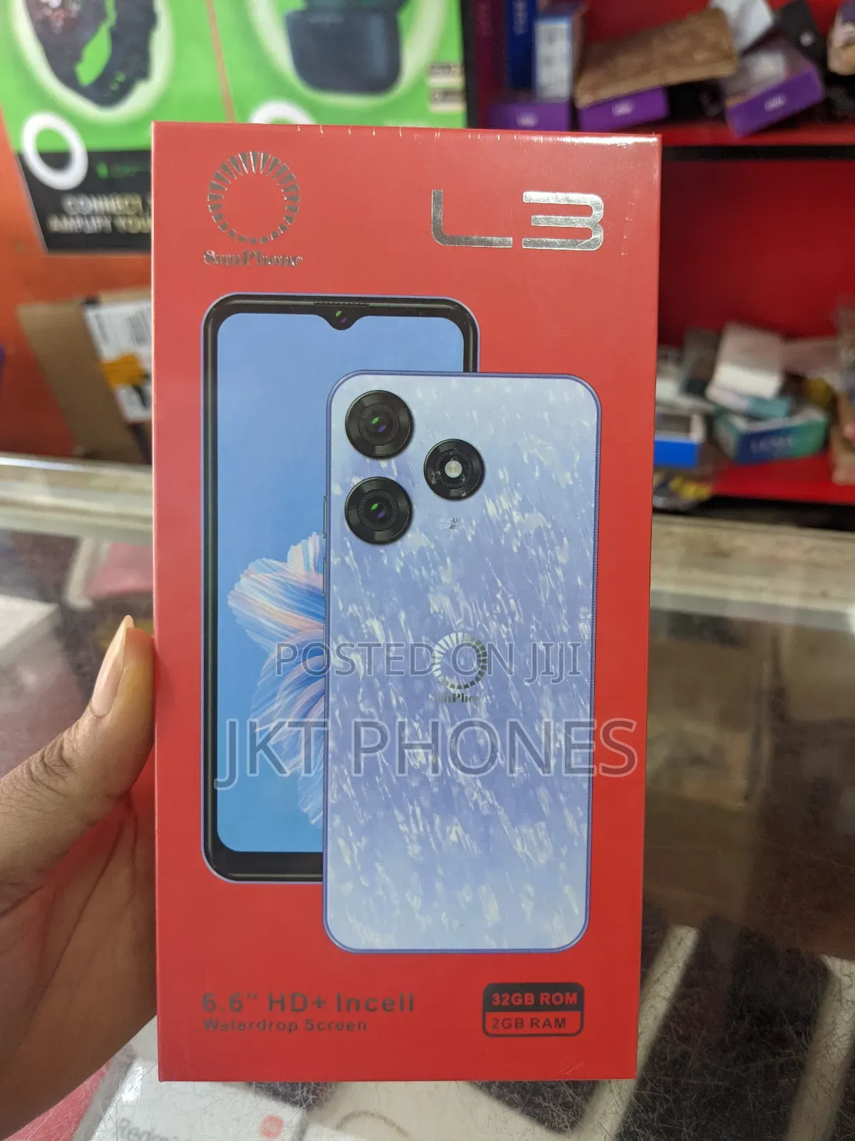 New Sunphone L3 64 GB Blue