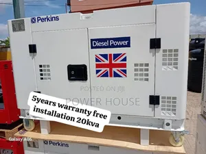 Gentel Powerful 20kva Diesel Generator Perkins