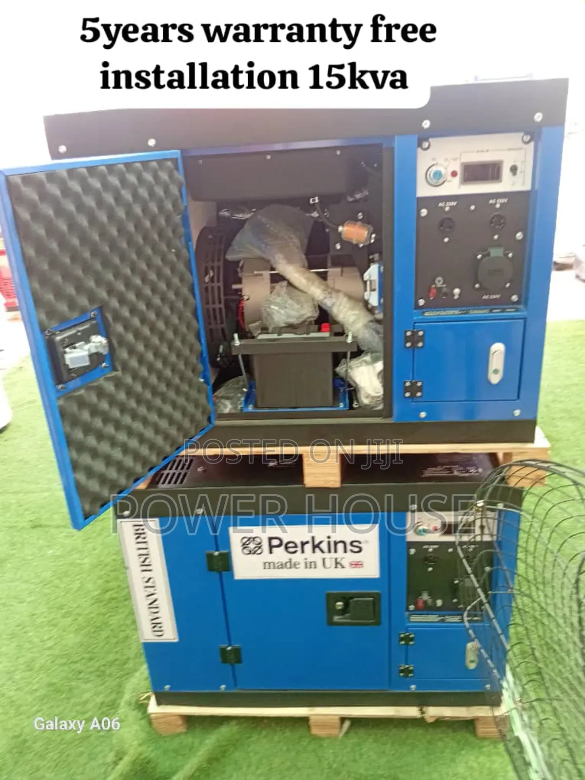 Gentle Powerful 15kva 16500watts Perkins Diesel