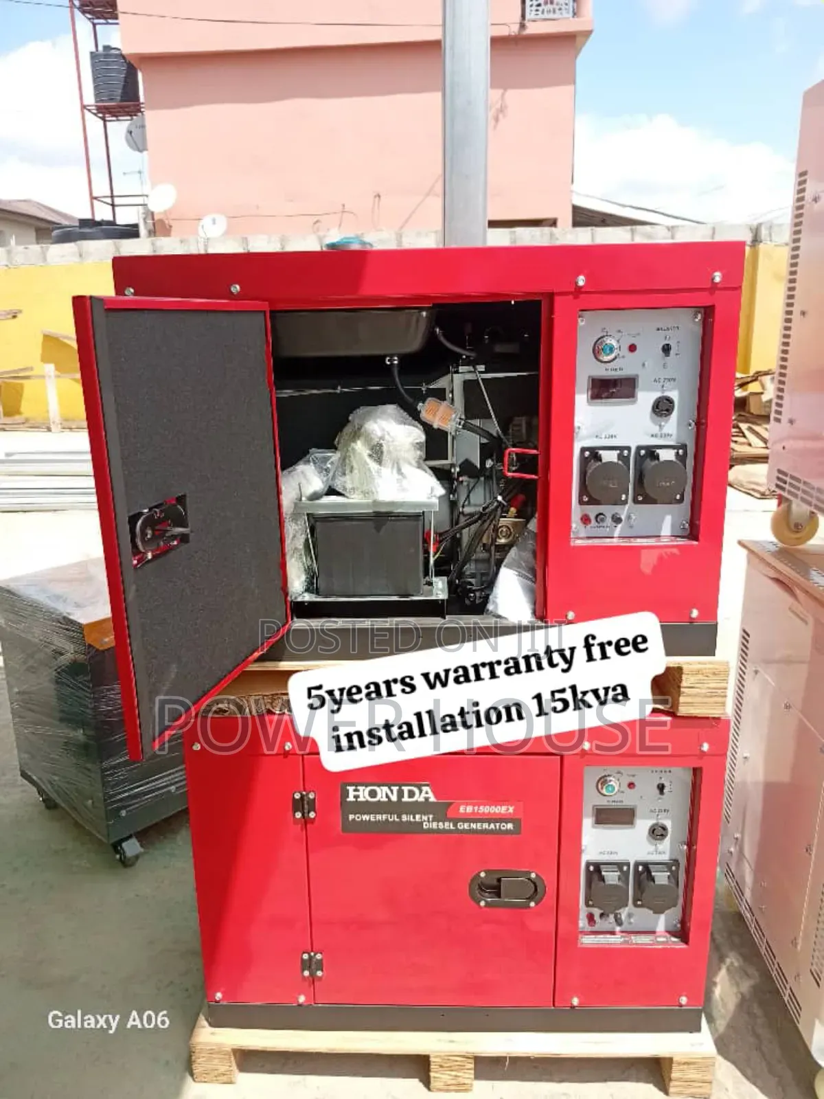 Kyrex Honda Diesel Generator 15kva 16500watts