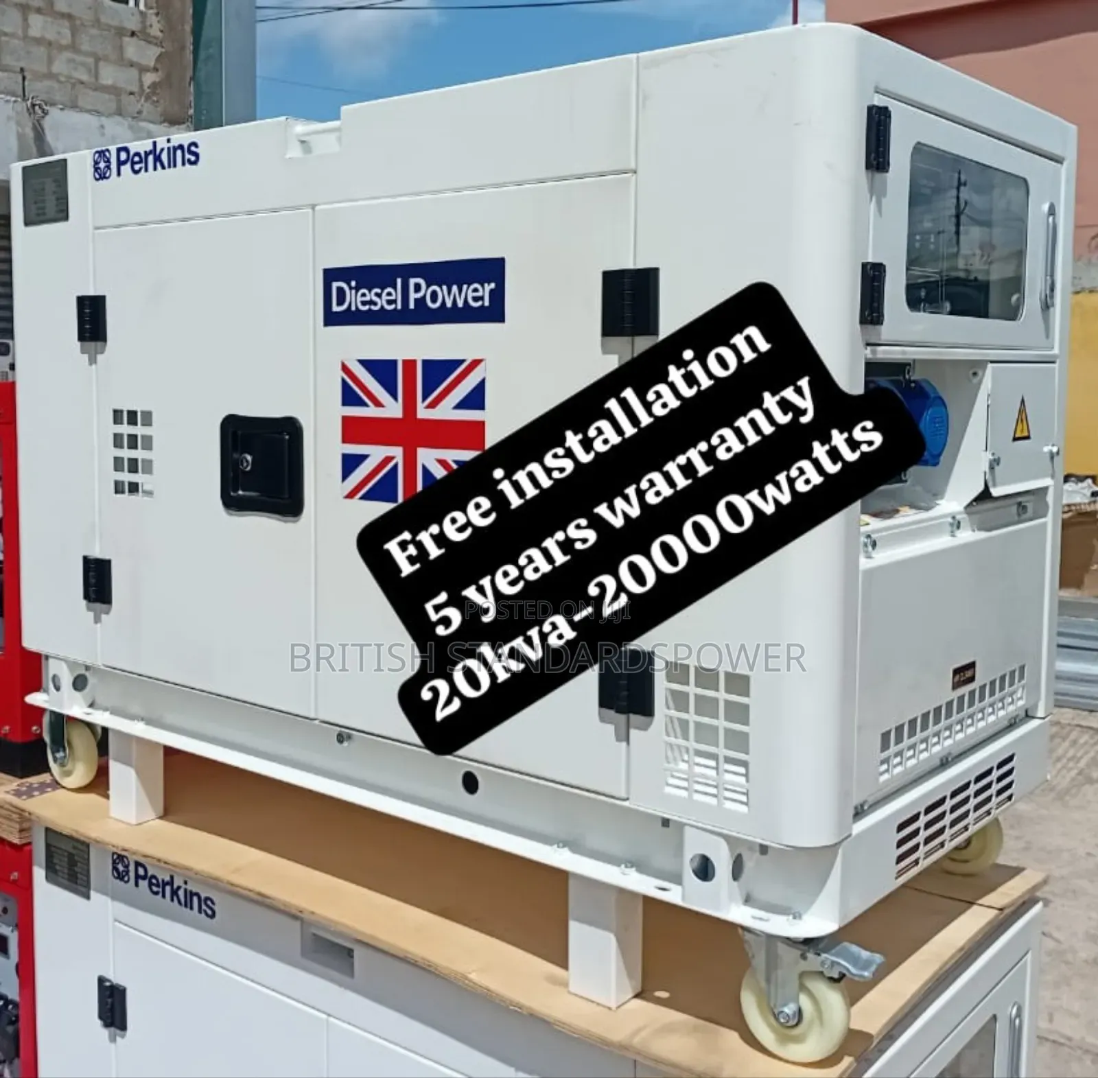 20kva Silent Diesel Generator With Minimal Servicing