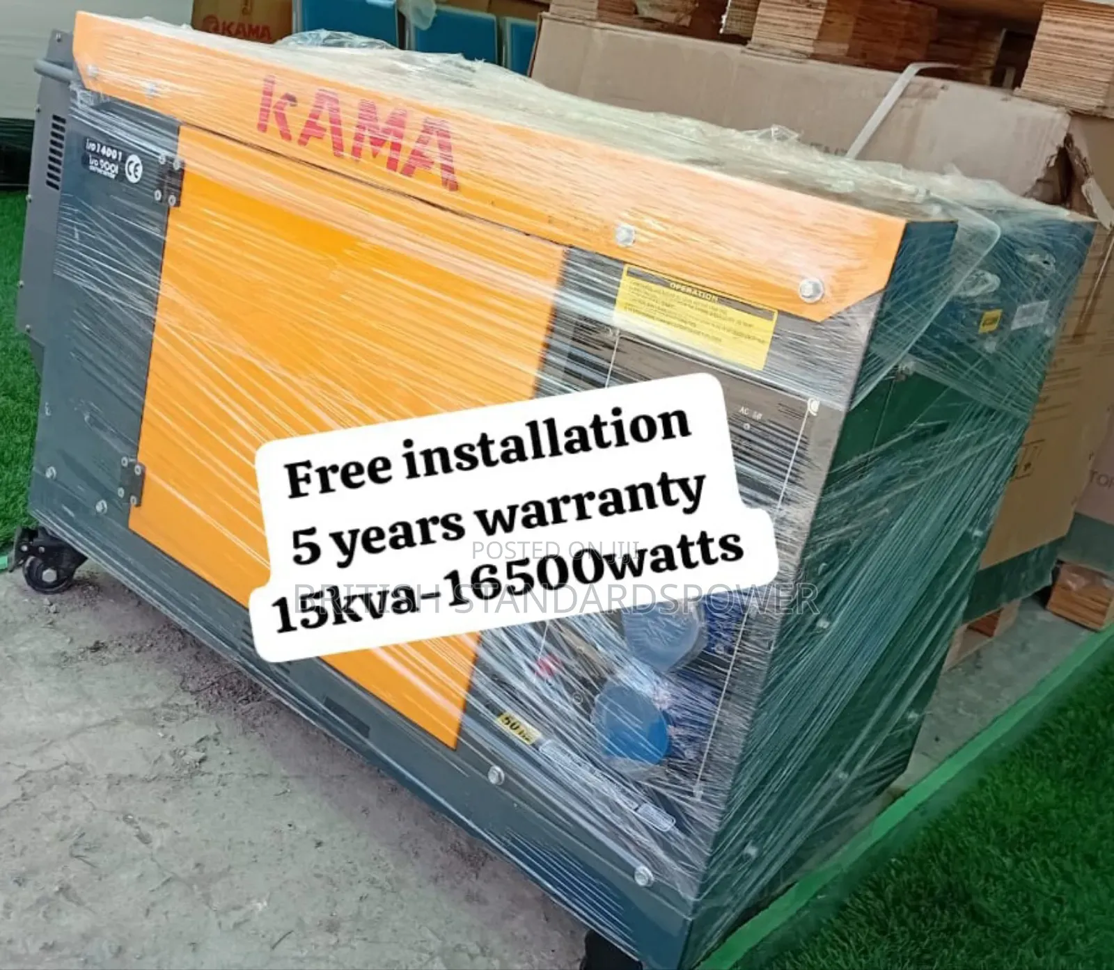 Hassle Free 15kva Diesel Generator Set