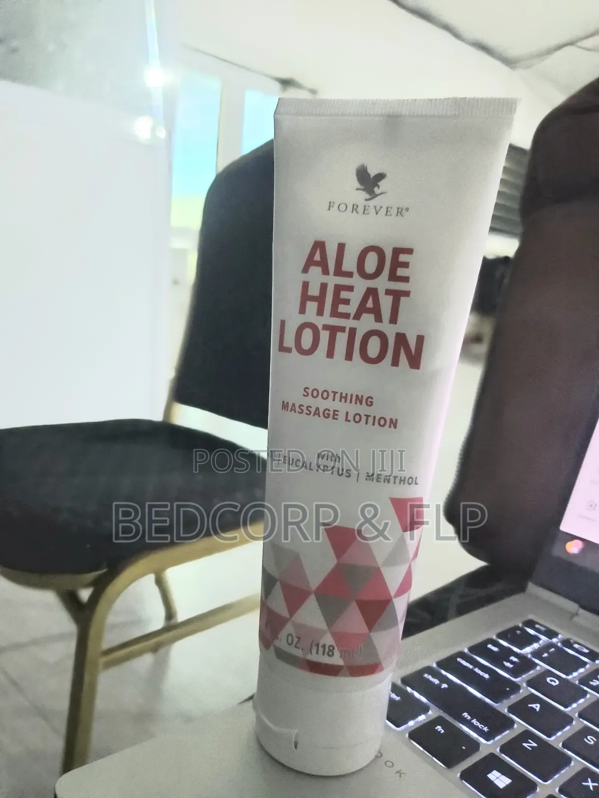 Aloe Heat Lotion With Aloe Eucalyptus and Menthol