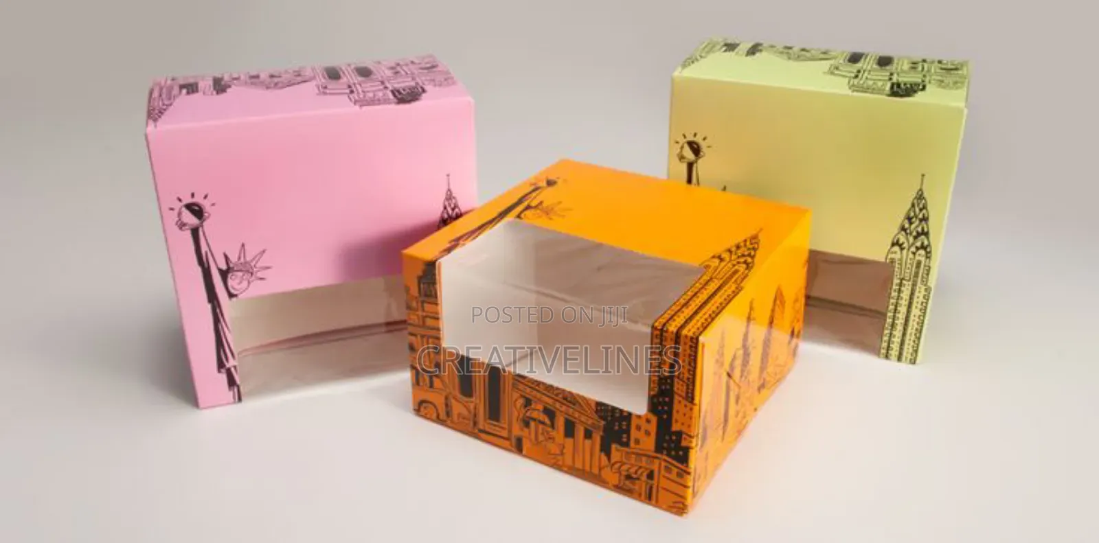 Customised Cake With Windows
