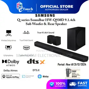 Samsung Q930d Q-Symphony 9.1.4ch Cinematic Dolby Atmos