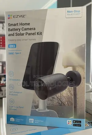 Solar Wifi Camera Ezviz Smart Home Battery Camera Eb3