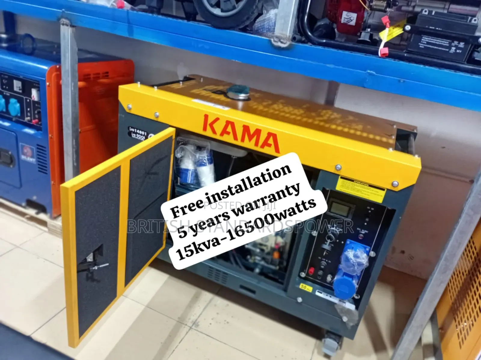 Residential Power Source 15kva Diesel Generator