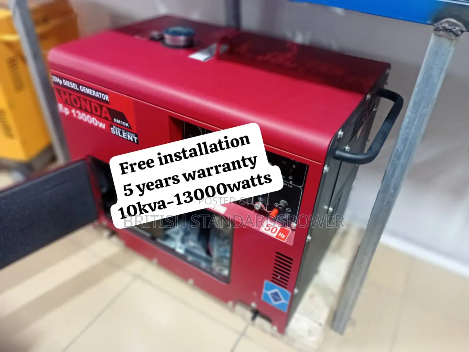 Low Decibel 10kva Diesel Generator