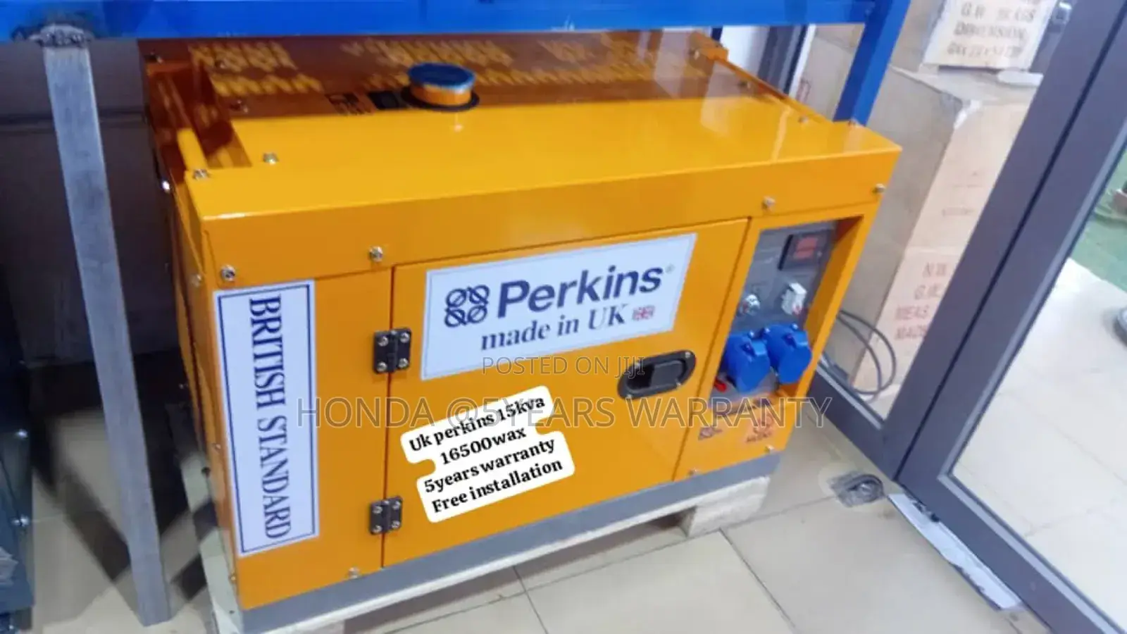 Preserve Your Flow With Perkins 15kva 16500watt Generator