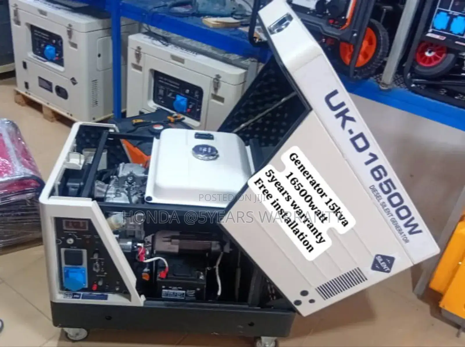 Renew Your Flow With Diesel 15kva Generator 16500watt Silent