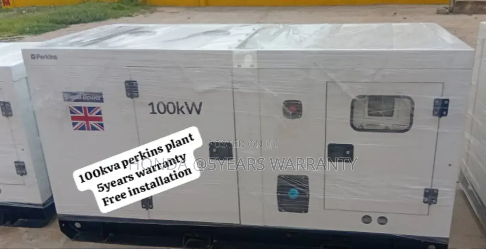 Shine With Energy 100kva Perkins Diesel Generator Silent