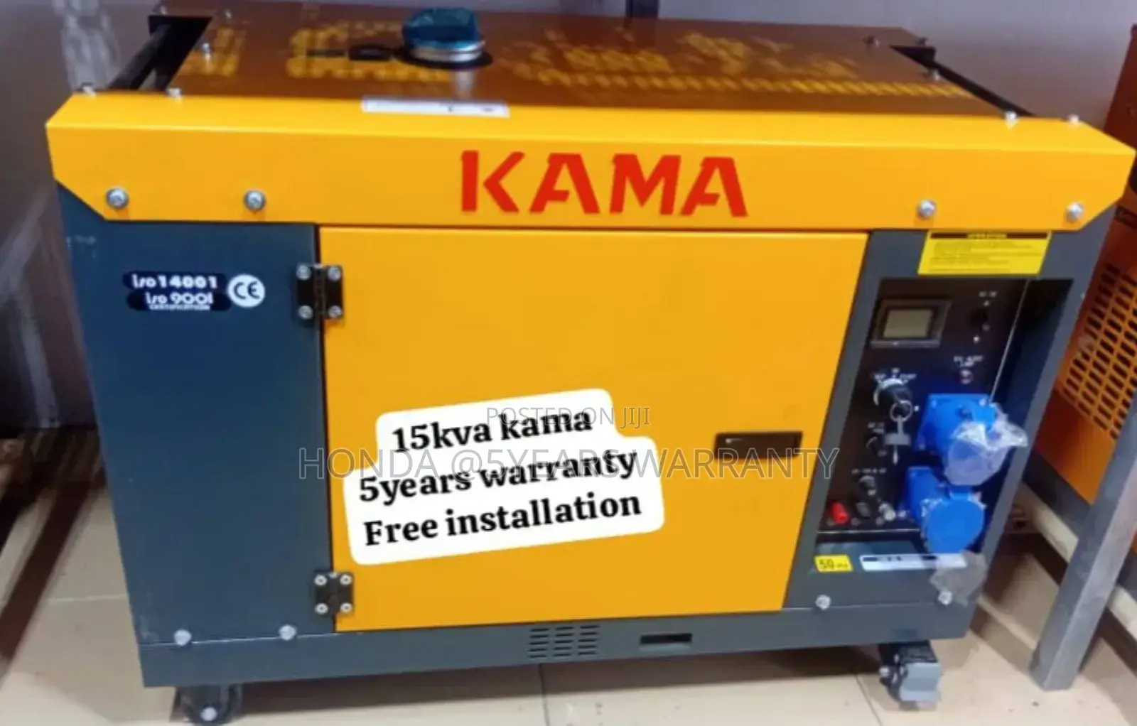 Stretch Your Energy With Kama 16500watt 15kva Generator