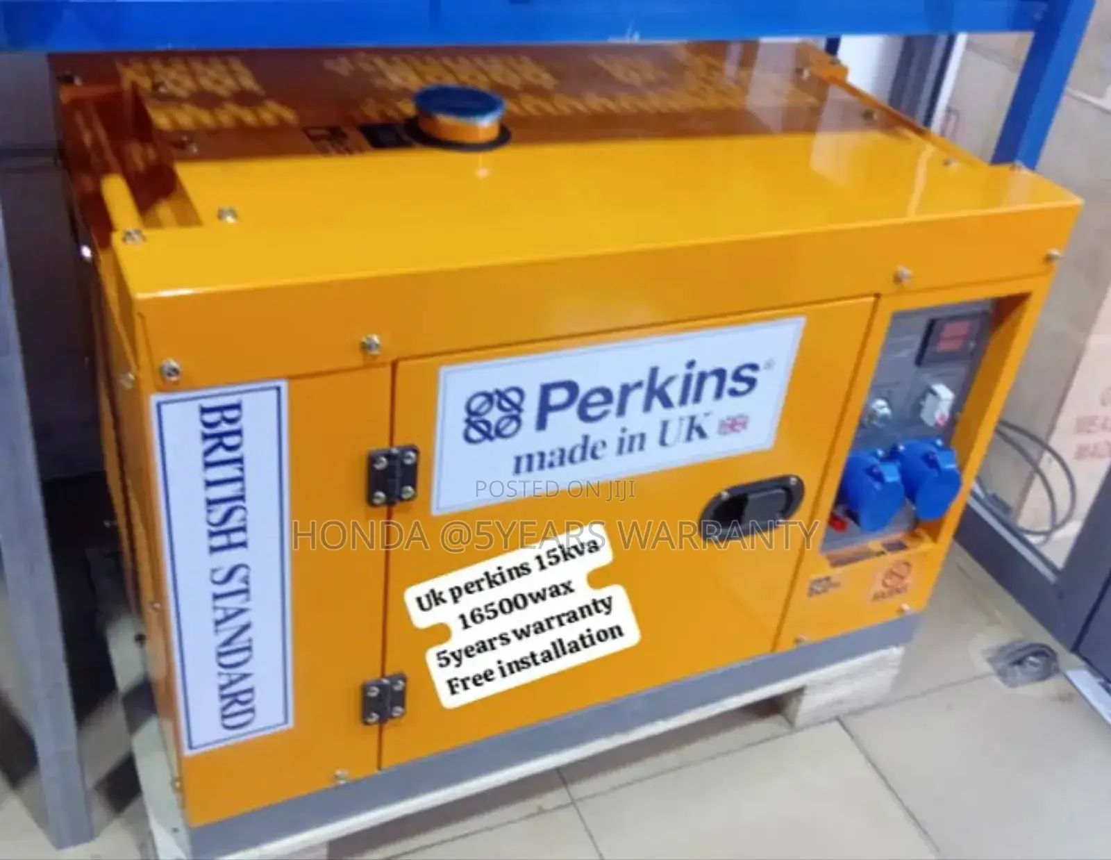 Swirl Your Flow With Diesel Perkins Generator 15kva 16500wax