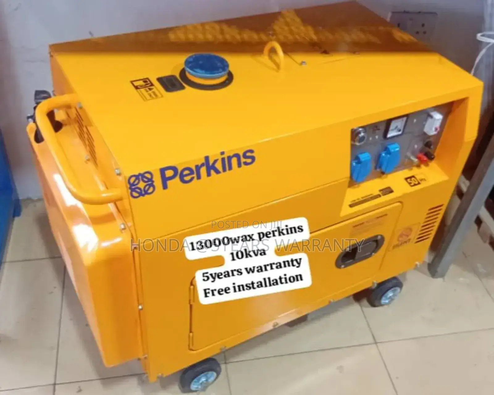 Teach Your Flow Perkins Generator 10kva 13000watt 10kva