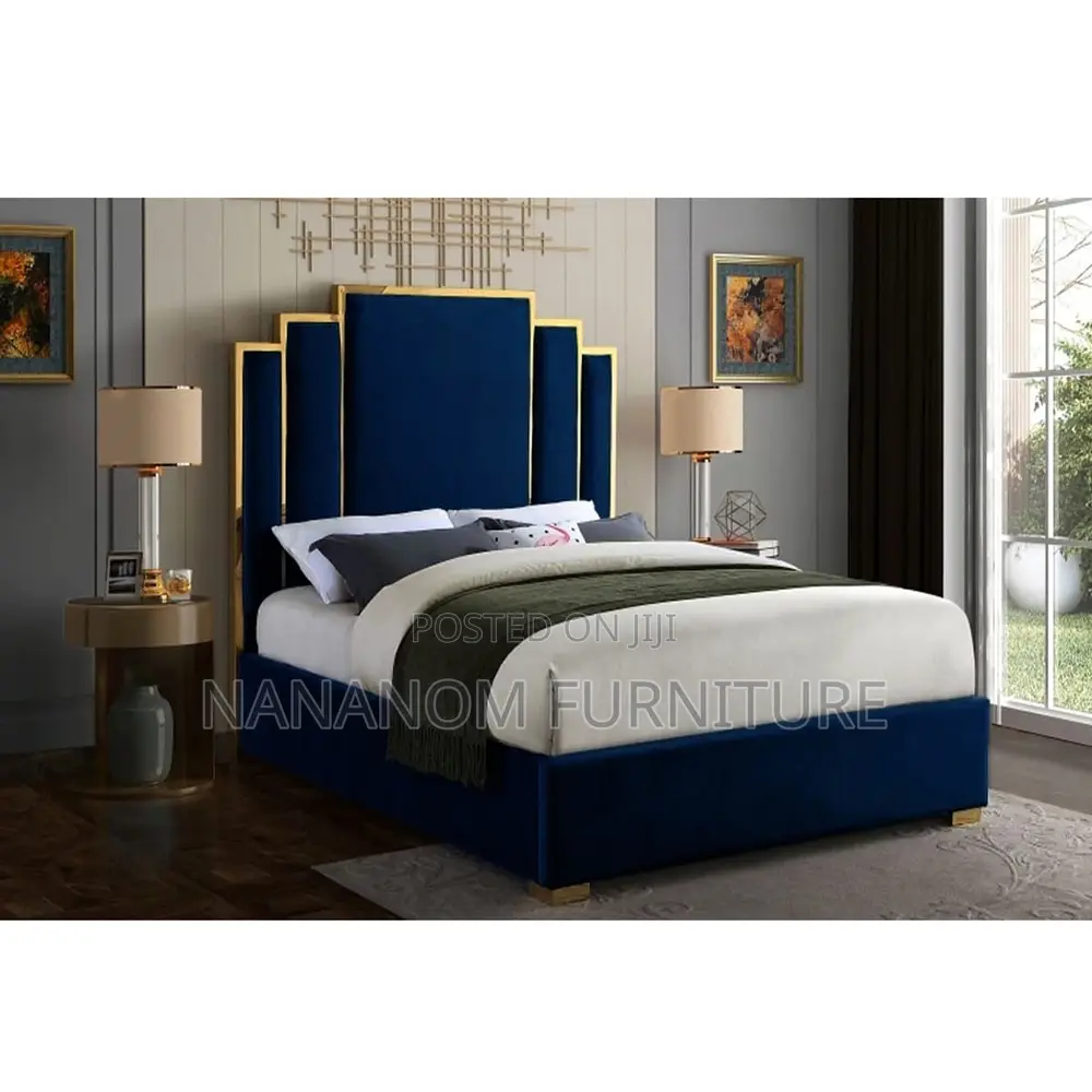 Modern Double Bed With Mattress