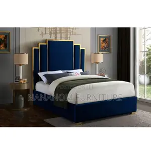 Modern Double Bed With Mattress