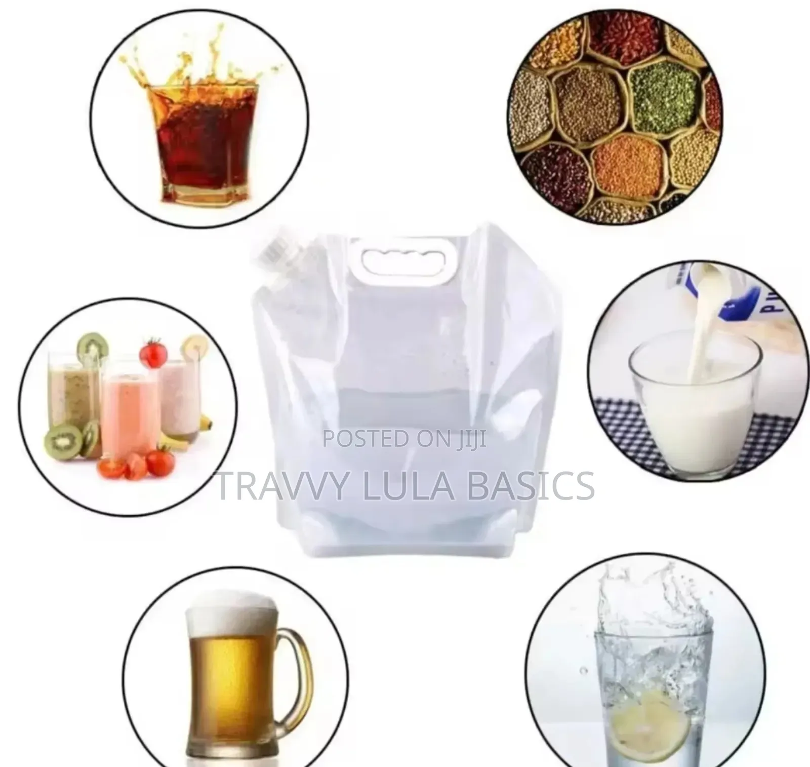 1.5 Litres Gallon Juice Pouch-10pcs