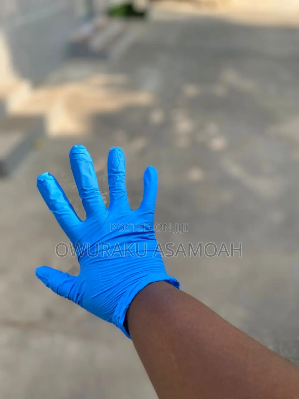 Disposable Nitrile Powder Free Blue Gloves