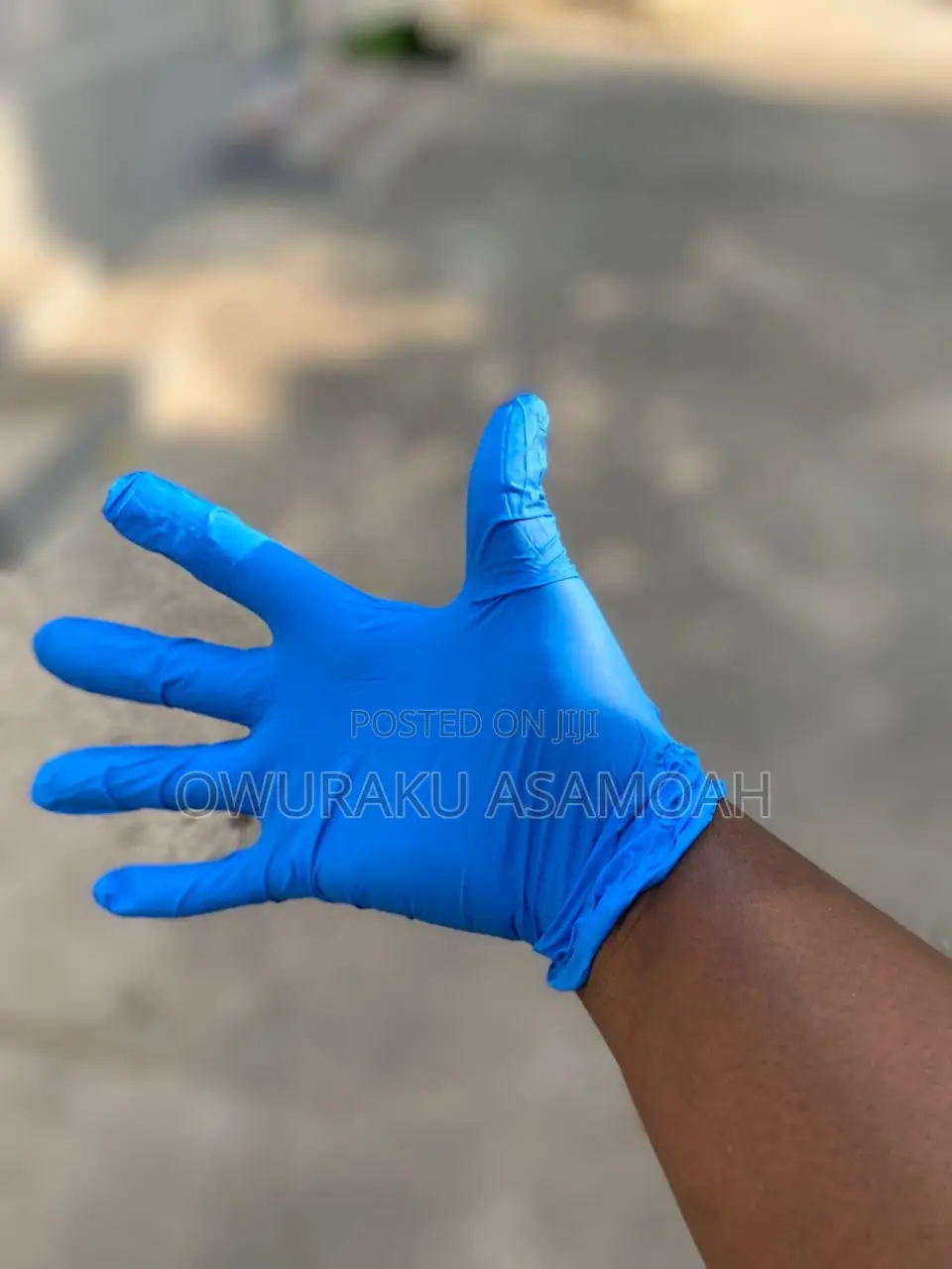 Disposable Nitrile Powder Free Blue Gloves