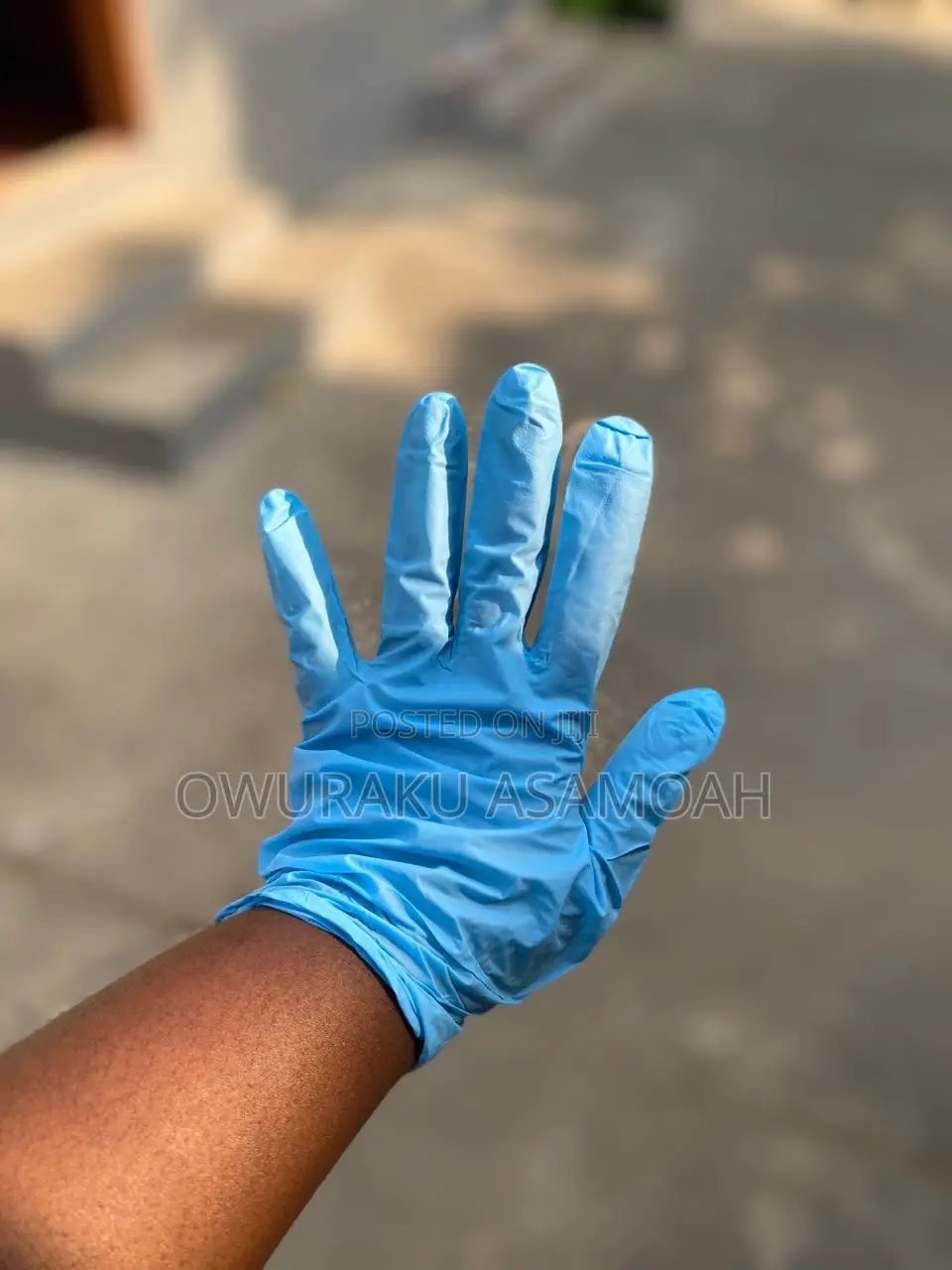 Disposable Nitrile Powder Free Blue Gloves