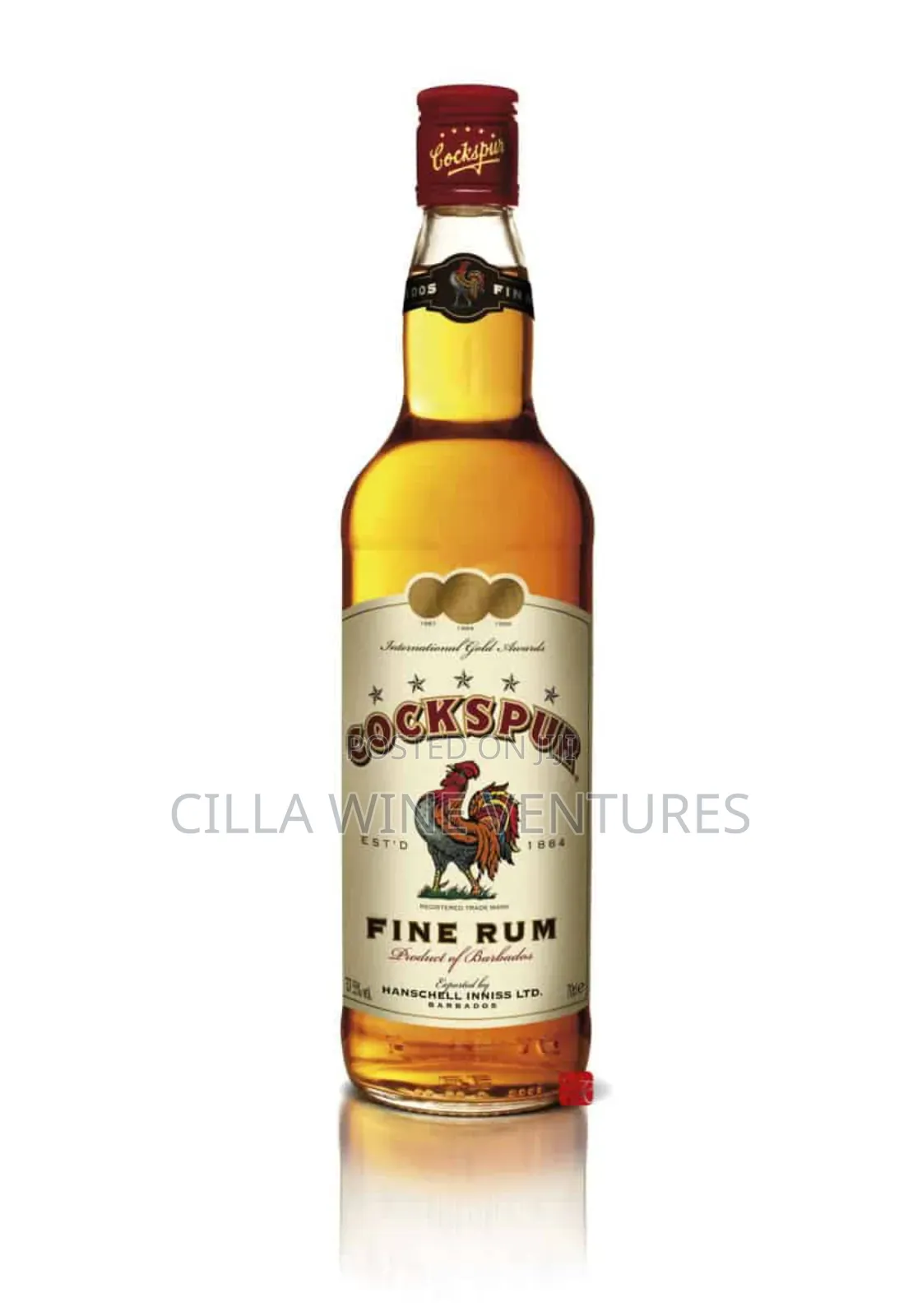 Cockspur Original Rum Gold 75cl