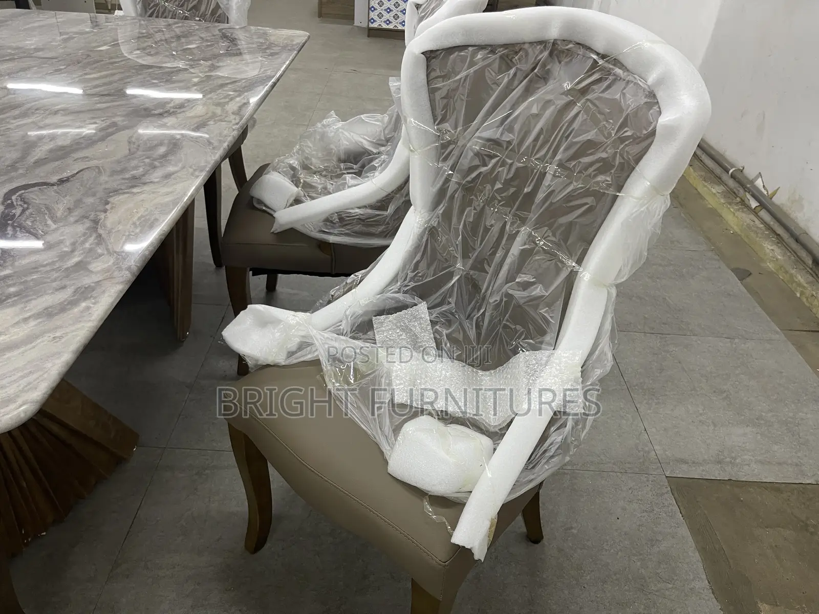 High Quality Modern 6 Seater Marble Dining Table