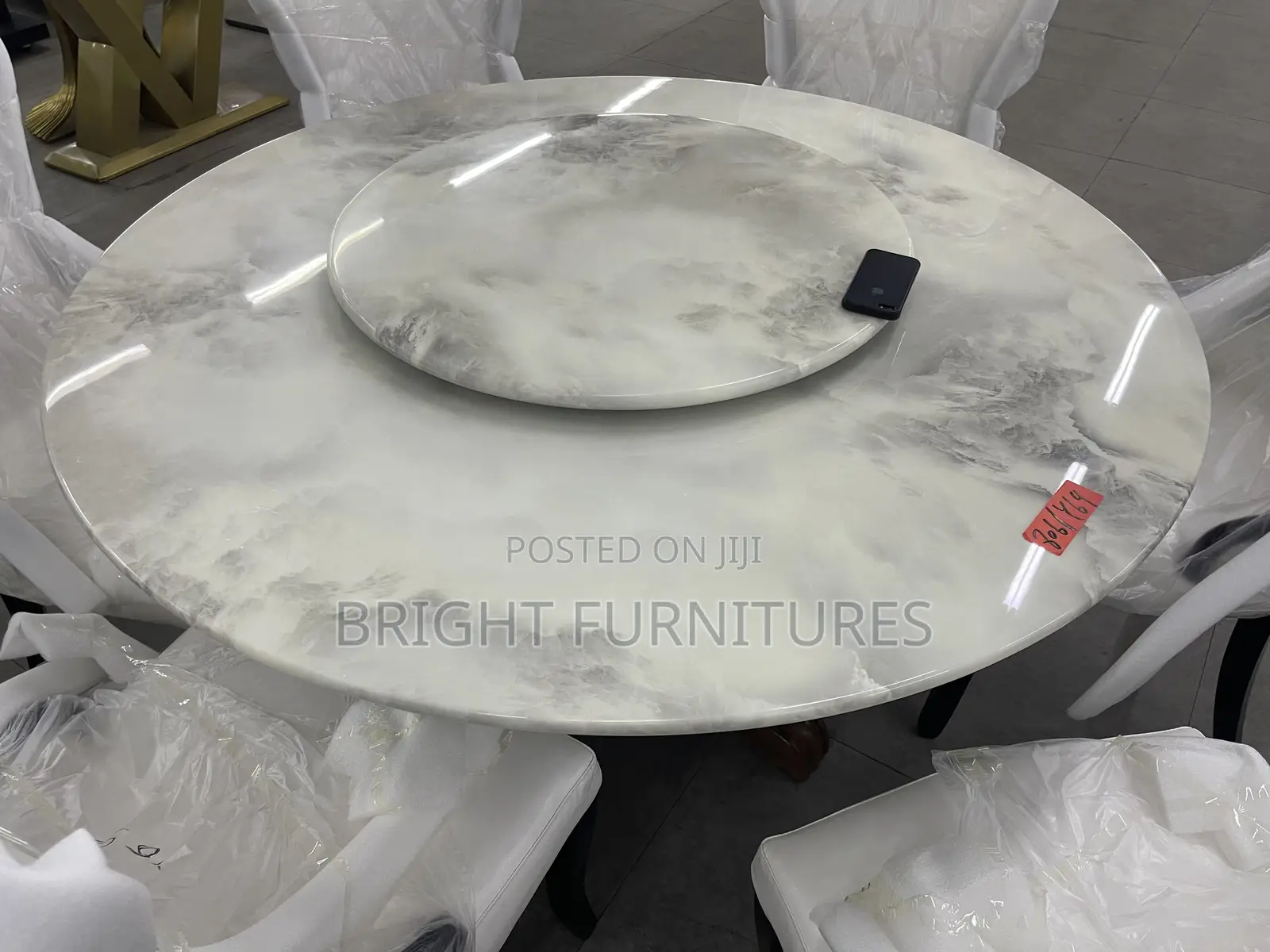 High Quality Modern 6 Seater Marble Dining Table