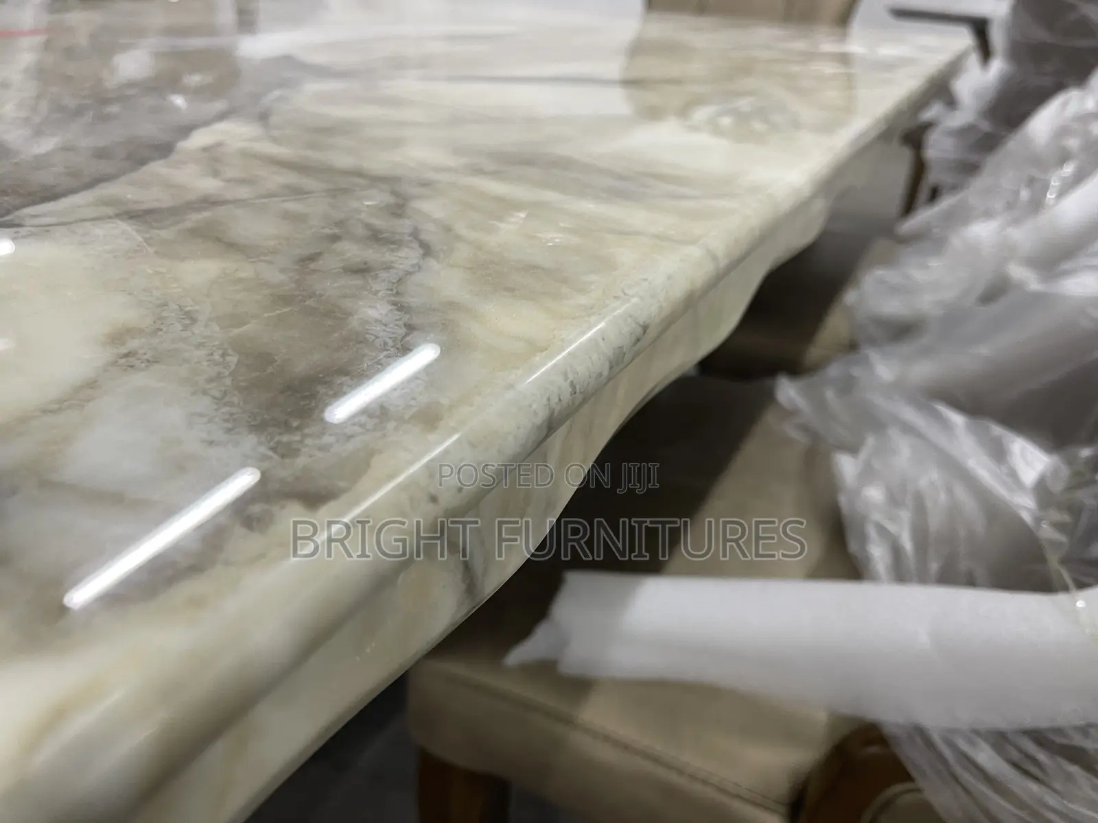 High Quality Modern 6 Seater Marble Dining Table