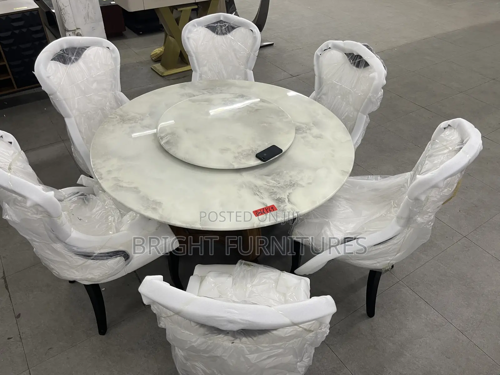 High Quality Modern 6 Seater Marble Dining Table