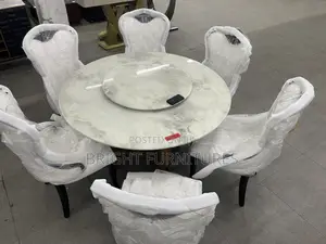 High Quality Modern 6 Seater Marble Dining Table
