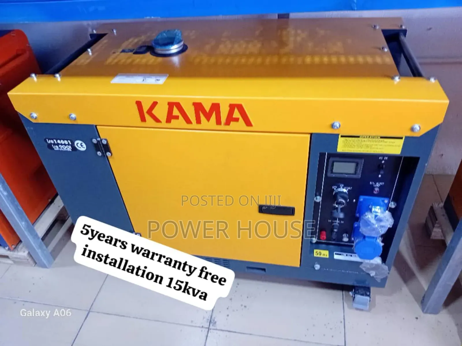Vitality Kama Diesel Generator 15kva 16500watts