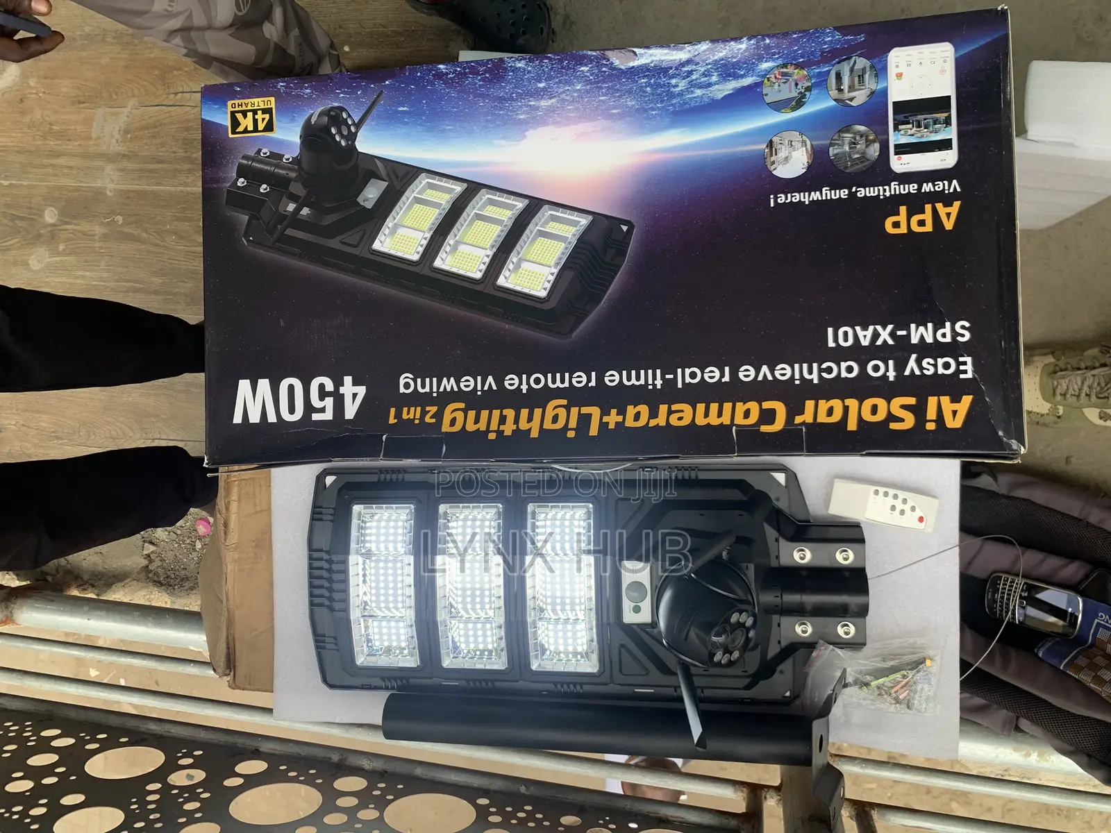 Solar Street Light With CCTV Camera