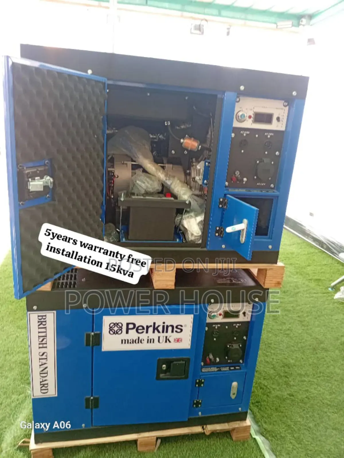 Nefarious 15kva 16500watts Perkins Diesel Generator