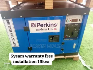 Aurorapowrr 15kva 16500watts Diesel Perkins Generator