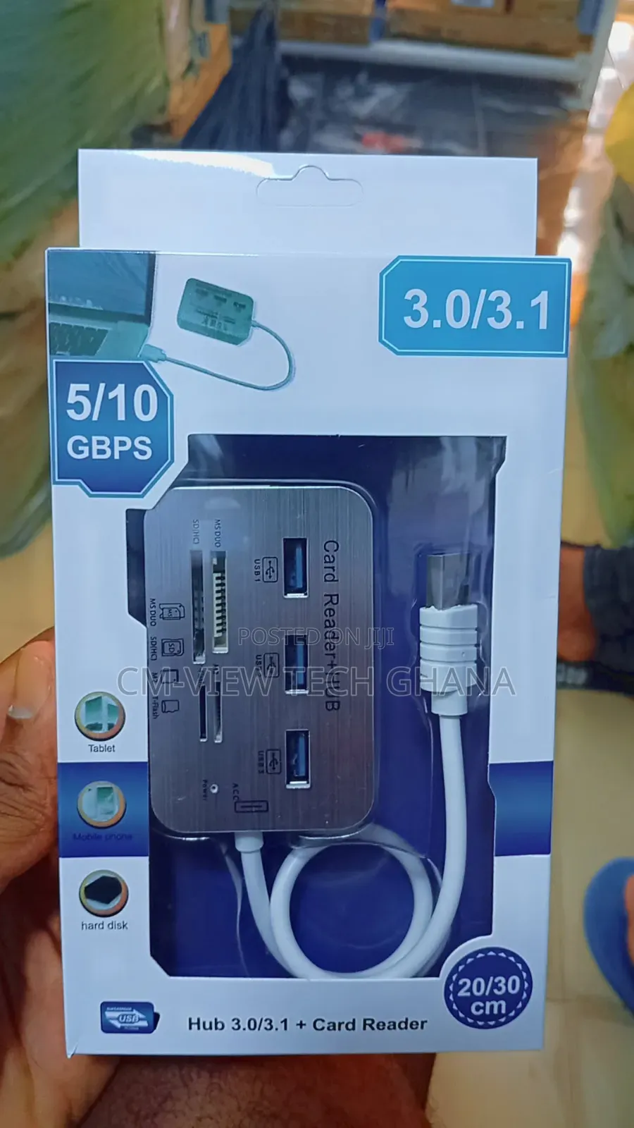 Usb Hub 3.0/3.1 + Card Reader