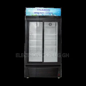 Nasco 728 Litres Double Door Display Fridge