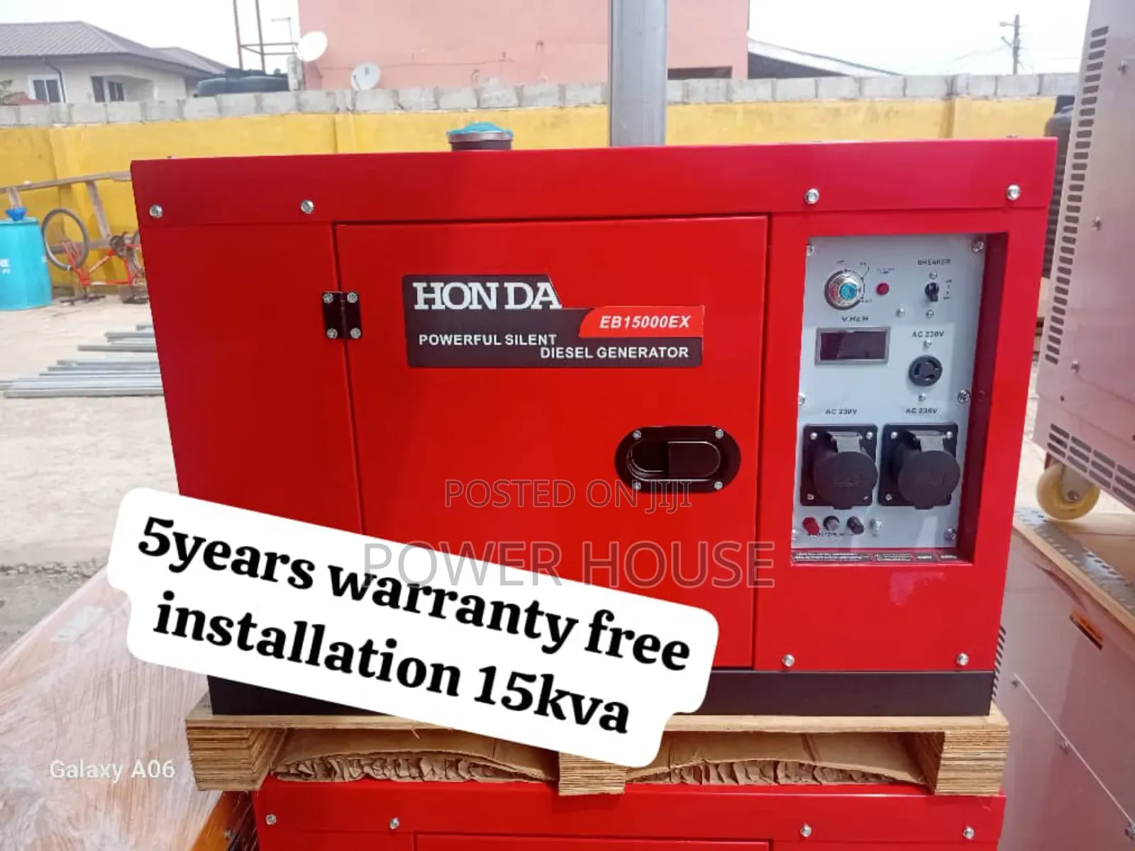 Power Forge Honda Diesel Generator 15kva 16500watts