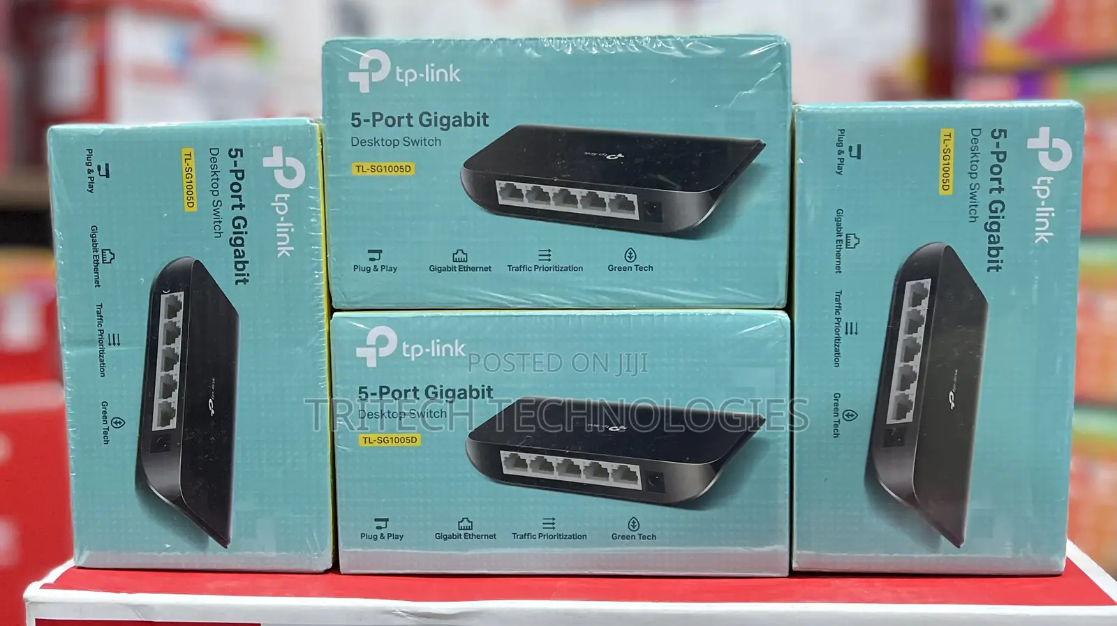 Tp-Link Tl-Sg1005d 5-Port Gigabit Desktop Switch