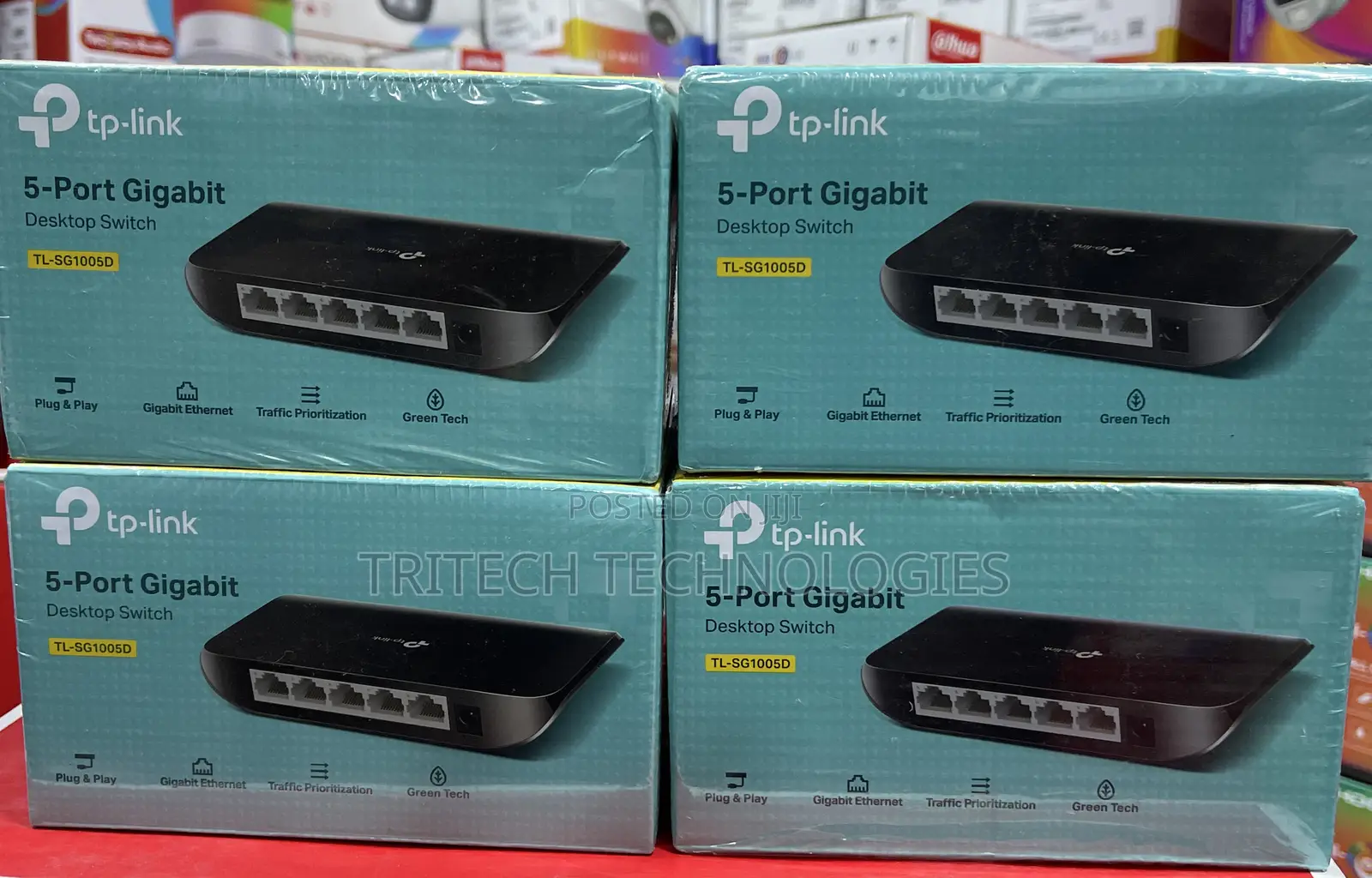 Tp-Link Tl-Sg1005d 5-Port Gigabit Desktop Switch